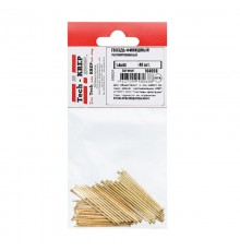 Гвоздь финишный латунированный 1,4х40 (40 шт) - пакет ( 0,025 кг)  104058  Tech-KREP