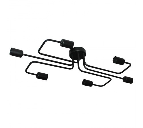 Светильник "Фрейм" 161 черн. НПБ 01-6х60-105 Е27  1005404276  Элетех