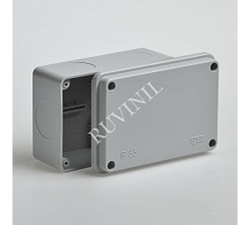 Коробка распределительная для о/п, 120х80х50мм без гермовводов  67052  Рувинил