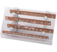 Шинный распределительный блок  NO-224-75 ШРБ-400  Б0063067  ЭРА