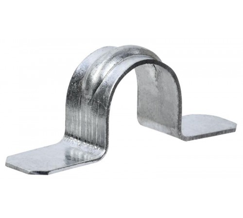 ELASTA Скоба метал. двухлап. для монт. пистол. d=19-20мм  ET-MP40D-SD-019-01-100  IEK