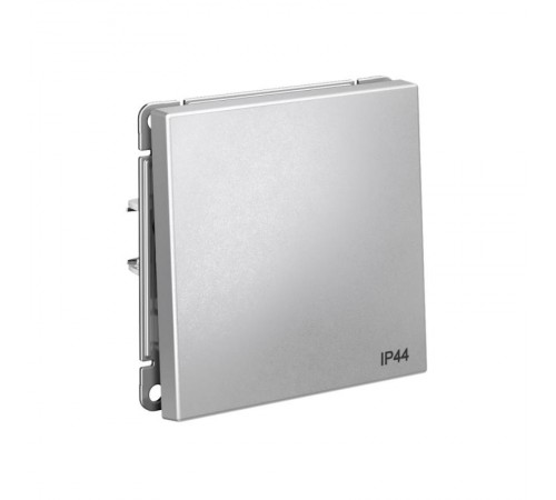 ArtGallery Алюминий Переключатель 1-клавишный IP44, 10АХ, механизм, быстрозажим. клем.  GAL440361S  SE