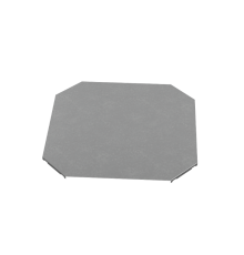 Крышка Х-разветвителя 400 мм "ПЛЮС" HD  KXDplus400 HD   КМ-профиль