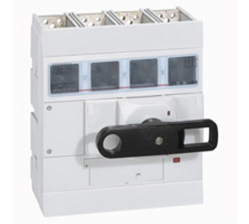 Выключатель-разъединитель DPX-IS 1600 - с дистанционным отключением - 1250 A - 4П - стандартная рукоятка  026597  Legrand