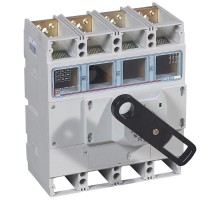 Выключатель-разъединитель DPX-IS 1600 - с дистанционным отключением - 1250 A - 4П - стандартная рукоятка  026597  Legrand