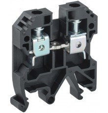 Клемма винтовая КВИ-6мм2 черная  YZN30-006-K02  IEK