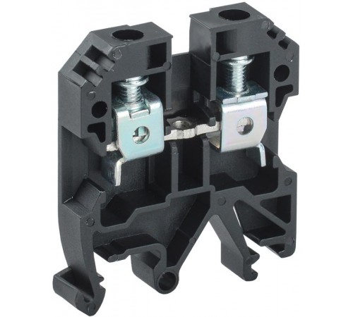 Клемма винтовая КВИ-6мм2 черная  YZN30-006-K02  IEK