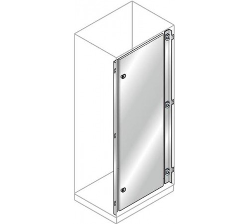 Дверь внутренняя,нерж.ст.1800х1000мм, ISX  EE1810X  ABB