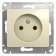 Glossa Бежевый Розетка без заземления  GSL000241  SE