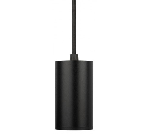 Светильник трековый однофазный TR45 - GU10 S BK подвесной 52*100 мм под лампу MR16 черный  Б0054182  ЭРА