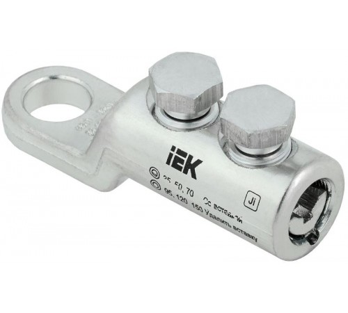 Наконечник болтовой луженый НБЛ 35-150-16/2 35кВ  UNB11-035-150-02-35-1  IEK