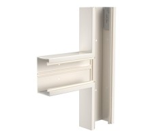 T-образная секция кабельного канала Rapid 80 70x130 мм (ПВХ,кремовый) (GK-T70130CW)  6274561  OBO Bettermann