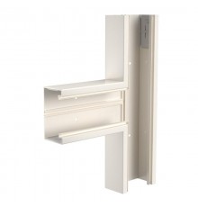 T-образная секция кабельного канала Rapid 80 70x130 мм (ПВХ,кремовый) (GK-T70130CW)  6274561  OBO Bettermann