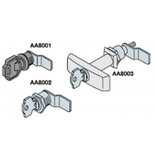 Ключ по треугольню вставку замка для шкафов SRN  AA5190  ABB