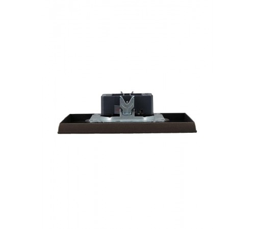 BRITE Розетка 2-ая без заземления без шторок10А в сборе РС12-2-БрТБ темная бронза  BR-R20-10-K45-F  IEK