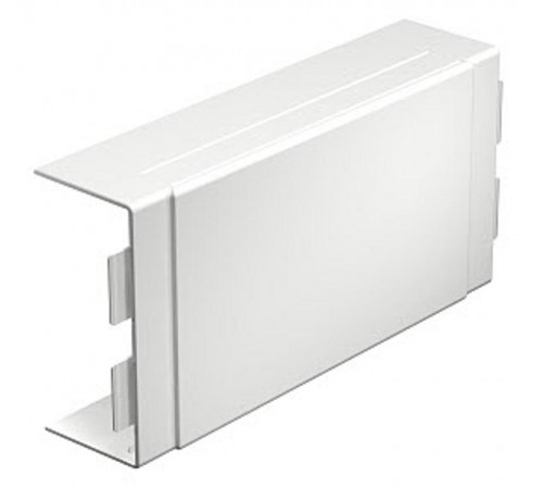 Крышка T-образной секции кабельного канала WDK 60x130 мм (ПВХ,белый) (WDK HK60130RW)  6192645  OBO Bettermann