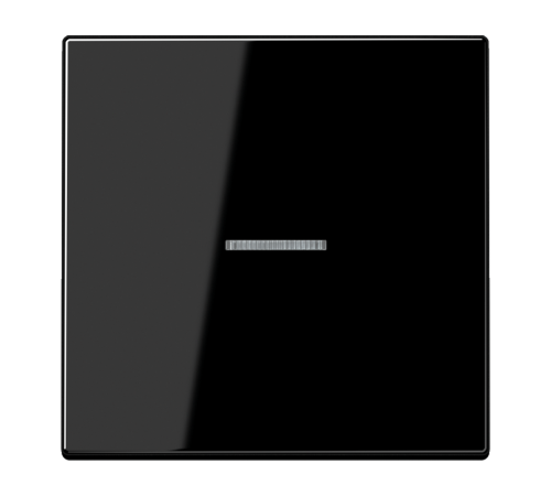 Клавиша для выключателя с подсветкой; черная LS990KO5SW Jung