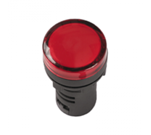 Лампа AD22DS(LED)матрица d22мм красный 24В AC/DC    BLS10-ADDS-024-K04  IEK