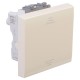 Переключатель "Ванильная дымка", "Avanti", 16A, 2 мод.  4405112  DKC