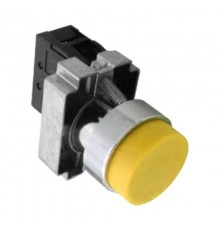 Кнопка управления NP2-BL55 без подсветки, желтая, 1НО+1НЗ, IP40 (R)  576040  CHINT