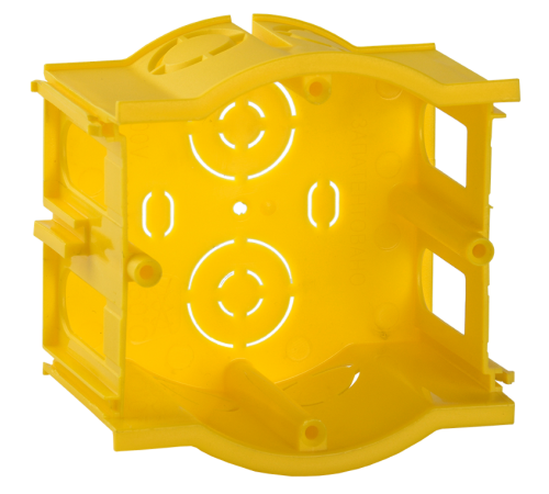 Коробка уст. СЗ сборн. для тв. стен 68х45 (прох.)  UKT10-068-045-000-K0-N-U  IEK