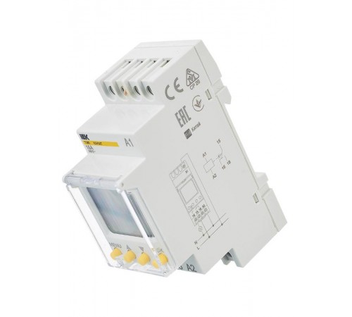 Таймер ТЭ80 цифровой 16А 230В на DIN-рейку KARAT  MTA10-16-080  IEK