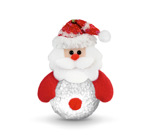 Светильник декоративная фигурка светодиодная "Дед Мороз" серия Holiday 0,1W, два цвета, 1/100  HL001  Gauss