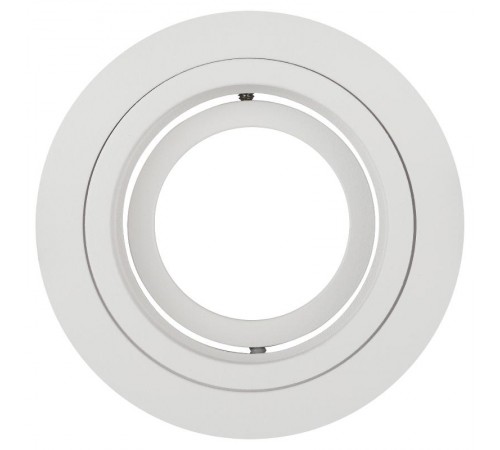 Светильник встраиваемый алюминиевый KL84 WH MR16/GU5.3 белый  Б0054346  ЭРА