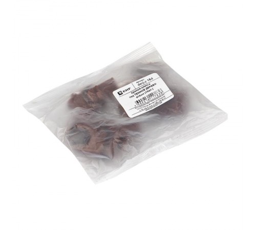 Крепеж-клипса под темное дерево d16мм (10шт.) Plast EKF PROxima  derj-z-16d  EKF