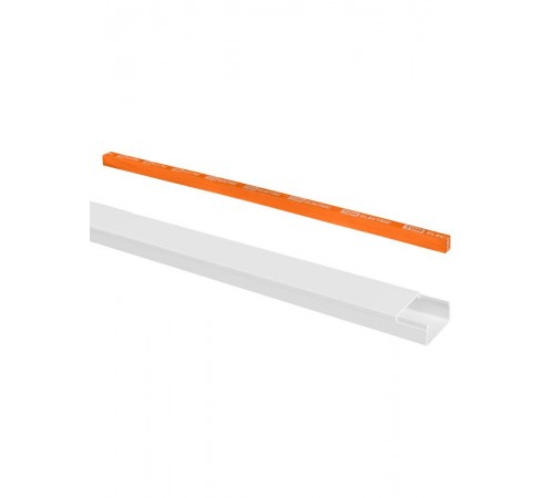 Кабель-канал 40х16 (3 шт по 2 м) белый (розн.упак.)  SQ0402-3807  TDM