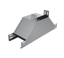 Т-отвод вертикальный 50х200 мм вверх c разворотом трассы на 90 град  TDN90-50-200  КМ-профиль