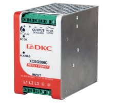 Источник питания "HEAVY POWER", трехфазный, 500Вт, 20А, 24В  XCSG500C  DKC