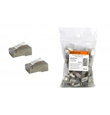 Разъем RJ-45 FTP для кабеля кат. 6, 8P8C (100шт)  SQ0561-0003  TDM