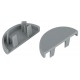 Заглушка  EC-KK-30-13-F для полукруглого кабель-канала серая 30х13мм 2шт/комплект  Б0064962  ЭРА
