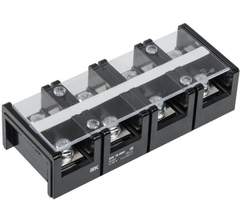 Блок зажимов БЗН ТС-2004 95 мм2 200A 4 пары  YZN42-04-095-K02  IEK