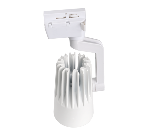 Светильник светодиодный трековый однофазный PTR 0130-2 30w 3000K 24° WH (белый) IP40  .5035218  JAZZWAY