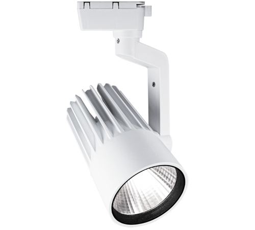Светильник светодиодный трековый однофазный PTR 0130-2 30w 3000K 24° WH (белый) IP40  .5035218  JAZZWAY