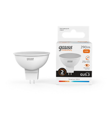 Лампа светодиодная LED 3,5Вт GU5.3 220В 2700К Elementary MR16  13514  Gauss