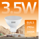 Лампа светодиодная LED 3,5Вт GU5.3 220В 2700К Elementary MR16  13514  Gauss