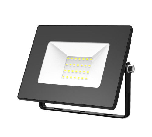 Прожектор светодиодный LED Elementary 30W 2100lm IP65 6500К черный ПРОМО 1/10  613100330P  Gauss