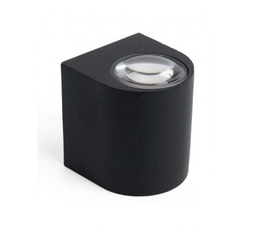 Светильник уличный светодиодный, 6W, 400Lm, 3000K, черный DH052  48471  FERON