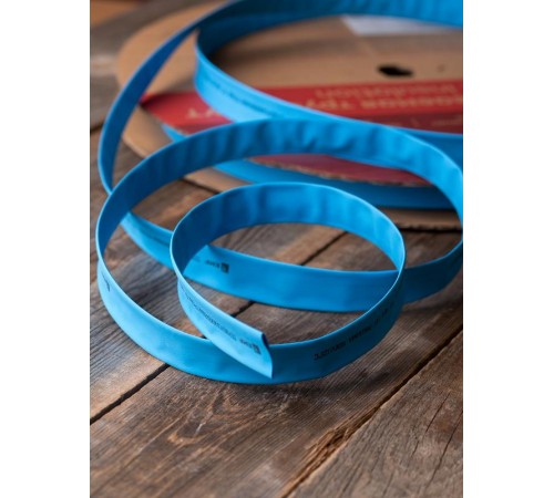 Термоусаживаемая трубка ТУТ нг 18/9 синяя рулон PROxima  tut-18-g  EKF