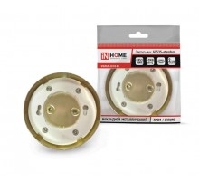 Светильник накладной GX53S-standard RG металл под лампу GX53 230В золото  4690612012216  IN HOME