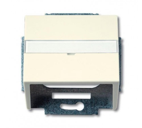 Плата центр. (корпус) с суппортом для комм. разъёмов и цоколей DCS, серия solo/future, цвет savanne/сл. кость  1724-0-2759   2CKA001724A2759  ABB