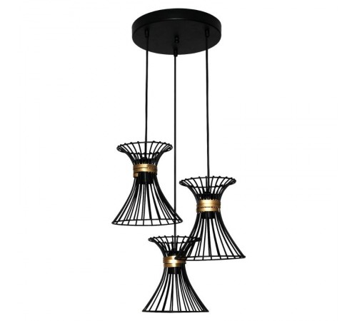 Светильник "Талия" 231 черн.муар НСБ 01-3х60-153 Е27  1005404561  Элетех