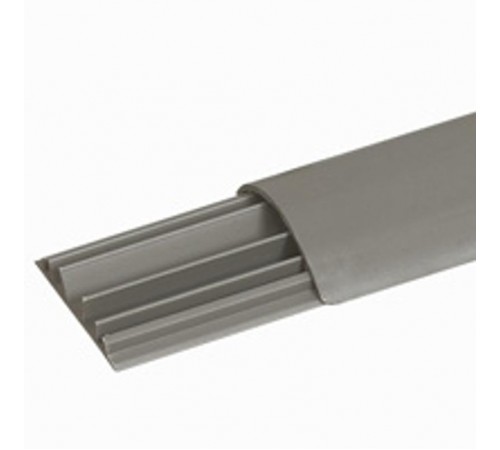 Кабель-канал напольный 50*12 пластиковый серый 3 секции - RAL 7030 DLP  030092  Legrand