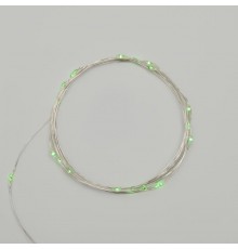 Гирлянда "Роса", 2 м, 20 диодов, цвет зеленый  303-008  NEON-NIGHT