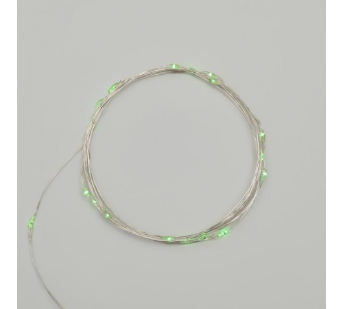 Гирлянда "Роса", 2 м, 20 диодов, цвет зеленый  303-008  NEON-NIGHT