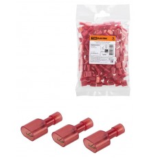 Разъем РпИп 1,5-6 плоский (папа) нейлоновый (100 шт.) TDM