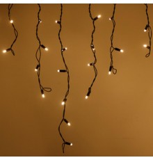 Гирлянда ARD-ICICLE-CLASSIC-5000x500-BLACK-160LED-FLASH Warm (230V, 10W, IP65) (Ardecoled, -)  042726  Arlight